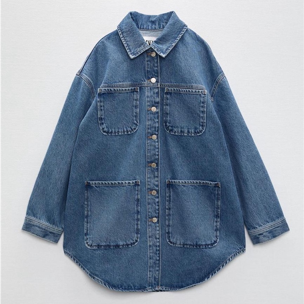 Zara Charlotte Gainsbourg Denim Jacket